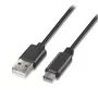 Aisens Cable USB 2.0 USB-C a USB-A 0,5m Negro